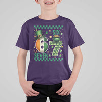 Funny St Patricks Six Seven T Shirt For Kid Gen Z Irish Gift