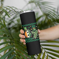 Funny St Patricks Six Seven Skinny Tumbler Gen Z Irish Gift