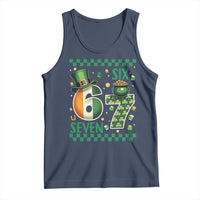Funny St Patricks Six Seven Tank Top Gen Z Irish Gift