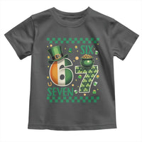 Funny St Patricks Six Seven Toddler T Shirt Gen Z Irish Gift