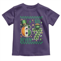 Funny St Patricks Six Seven Toddler T Shirt Gen Z Irish Gift