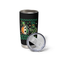 Funny St Patricks Six Seven Tumbler Cup Gen Z Irish Gift