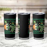 Funny St Patricks Six Seven Tumbler Cup Gen Z Irish Gift