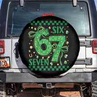 Funny St Patricks Day Spare Tire Cover Six Seven Meme Irish Gag Gift
