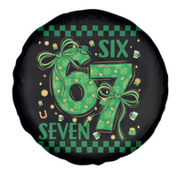 Funny St Patricks Day Spare Tire Cover Six Seven Meme Irish Gag Gift