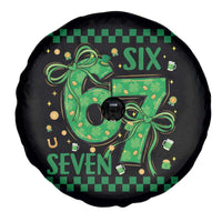 Funny St Patricks Day Spare Tire Cover Six Seven Meme Irish Gag Gift