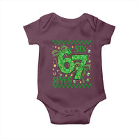 Funny St Patricks Day Baby Onesie Six Seven Meme Irish Gag Gift