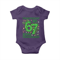 Funny St Patricks Day Baby Onesie Six Seven Meme Irish Gag Gift