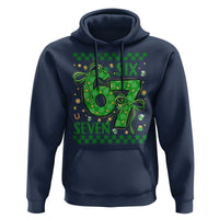 Funny St Patricks Day Hoodie Six Seven Meme Irish Gag Gift