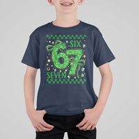 Funny St Patricks Day T Shirt For Kid Six Seven Meme Irish Gag Gift