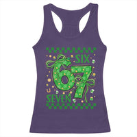 Funny St Patricks Day Racerback Tank Top Six Seven Meme Irish Gag Gift