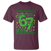 Funny St Patricks Day T Shirt Six Seven Meme Irish Gag Gift