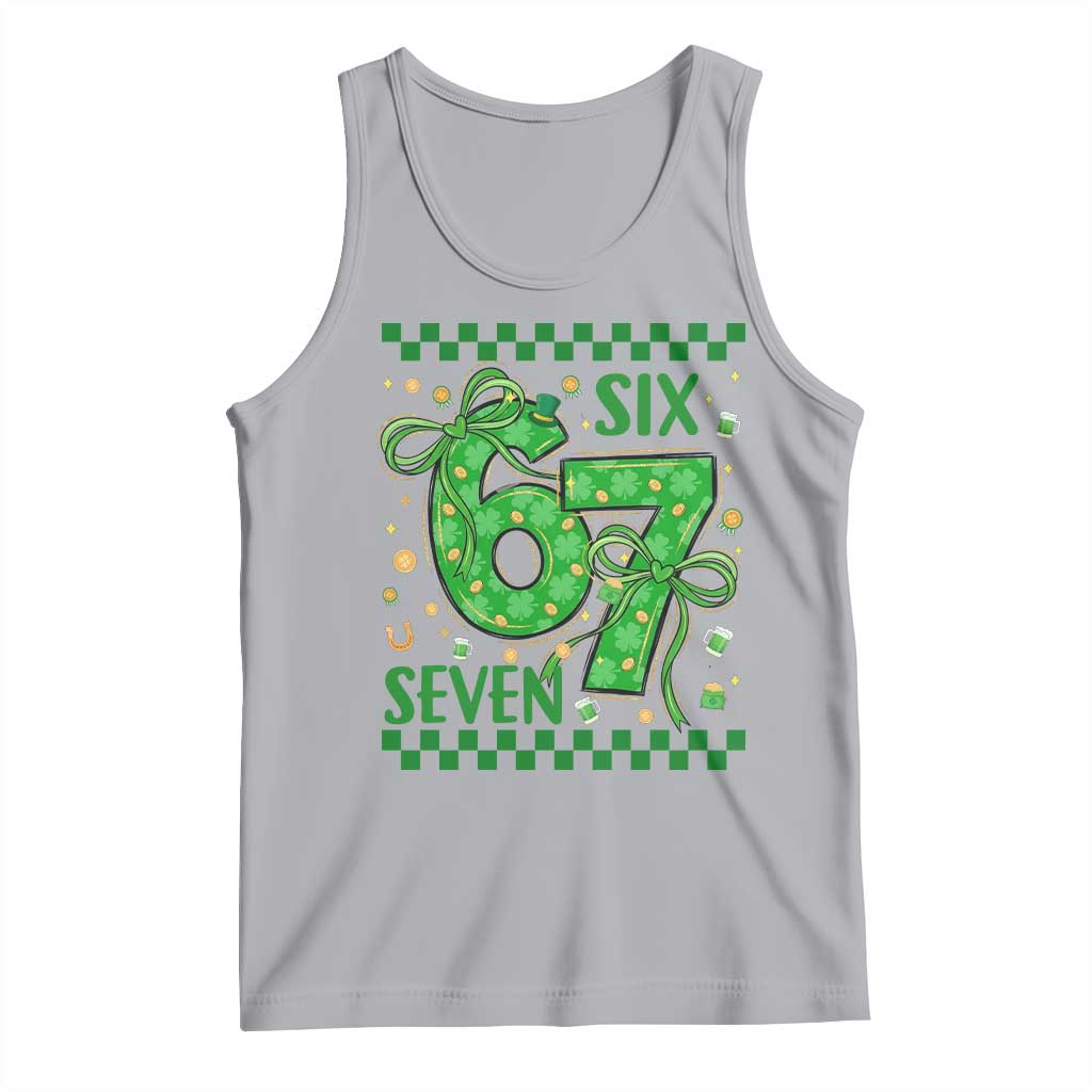 Funny St Patricks Day Tank Top Six Seven Meme Irish Gag Gift