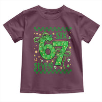 Funny St Patricks Day Toddler T Shirt Six Seven Meme Irish Gag Gift
