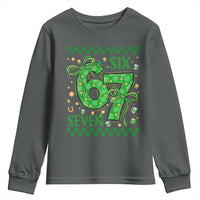 Funny St Patricks Day Youth Sweatshirt Six Seven Meme Irish Gag Gift