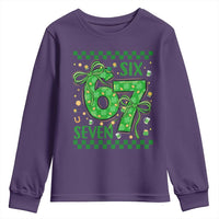 Funny St Patricks Day Youth Sweatshirt Six Seven Meme Irish Gag Gift
