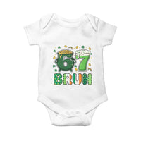 Funny St Patricks Day Six Seven Meme Baby Onesie Irish American Gift