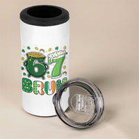 Funny St Patricks Day Six Seven Meme 4 in 1 Can Cooler Tumbler Irish American Gift