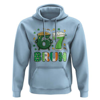 Funny St Patricks Day Six Seven Meme Hoodie Irish American Gift