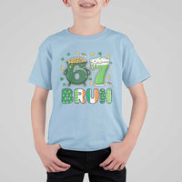 Funny St Patricks Day Six Seven Meme T Shirt For Kid Irish American Gift