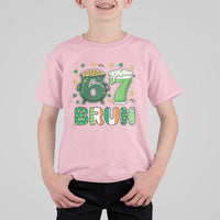 Funny St Patricks Day Six Seven Meme T Shirt For Kid Irish American Gift