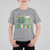 Funny St Patricks Day Six Seven Meme T Shirt For Kid Irish American Gift
