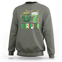 Funny St Patricks Day Six Seven Meme Sweatshirt Irish American Gift