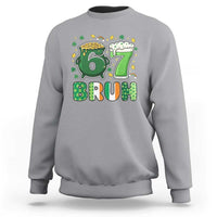 Funny St Patricks Day Six Seven Meme Sweatshirt Irish American Gift