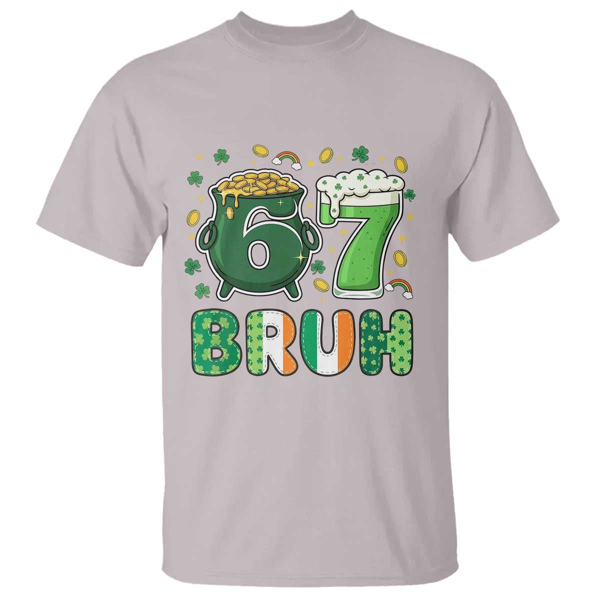Funny St Patricks Day Six Seven Meme T Shirt Irish American Gift