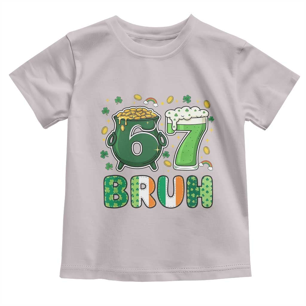Funny St Patricks Day Six Seven Meme Toddler T Shirt Irish American Gift
