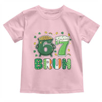 Funny St Patricks Day Six Seven Meme Toddler T Shirt Irish American Gift