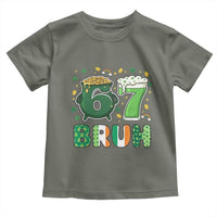 Funny St Patricks Day Six Seven Meme Toddler T Shirt Irish American Gift