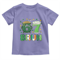 Funny St Patricks Day Six Seven Meme Toddler T Shirt Irish American Gift