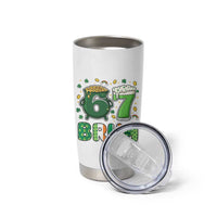 Funny St Patricks Day Six Seven Meme Tumbler Cup Irish American Gift
