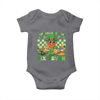 Funny Leprechaun Says Six Seven Baby Onesie St Patricks Day
