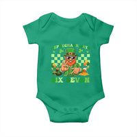 Funny Leprechaun Says Six Seven Baby Onesie St Patricks Day