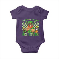 Funny Leprechaun Says Six Seven Baby Onesie St Patricks Day