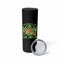 Funny Leprechaun Says Six Seven Skinny Tumbler St Patricks Day