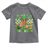Funny Leprechaun Says Six Seven Toddler T Shirt St Patricks Day