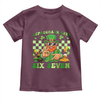 Funny Leprechaun Says Six Seven Toddler T Shirt St Patricks Day