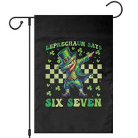 Leprechaun Six Seven Meme Garden Flag Funny St Patricks Day Gift
