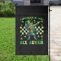 Leprechaun Six Seven Meme Garden Flag Funny St Patricks Day Gift
