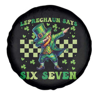 Leprechaun Six Seven Meme Spare Tire Cover Funny St Patricks Day Gift