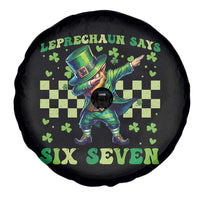 Leprechaun Six Seven Meme Spare Tire Cover Funny St Patricks Day Gift