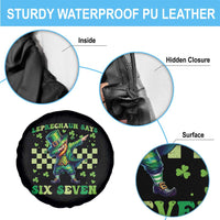 Leprechaun Six Seven Meme Spare Tire Cover Funny St Patricks Day Gift