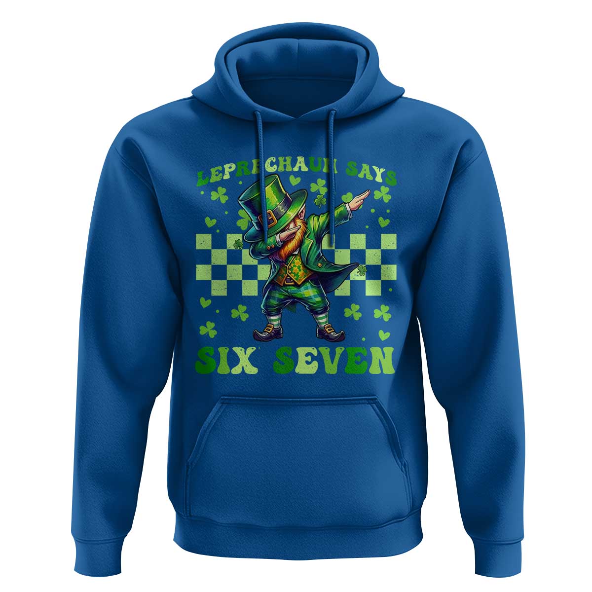 Leprechaun Six Seven Meme Hoodie Funny St Patricks Day Gift