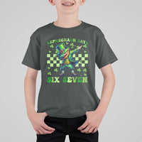 Leprechaun Six Seven Meme T Shirt For Kid Funny St Patricks Day Gift