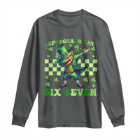Leprechaun Six Seven Meme Long Sleeve Shirt Funny St Patricks Day Gift