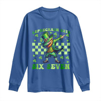 Leprechaun Six Seven Meme Long Sleeve Shirt Funny St Patricks Day Gift