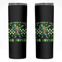 Leprechaun Six Seven Meme Skinny Tumbler Funny St Patricks Day Gift